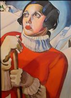 Carlo Capelli Copista (XX), After Lempicka - Saint Moritz -