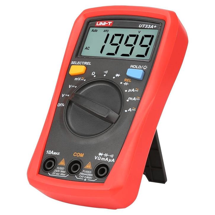 Uni-T Digitale Multimeter - 10A  - Max. 600V - CAT II -, Doe-het-zelf en Verbouw, Meetapparatuur, Nieuw, Verzenden