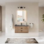 Badkamerspiegel met LED Verlichting en Verwarming 60x80cm -, Huis en Inrichting, Woonaccessoires | Spiegels, Ophalen of Verzenden