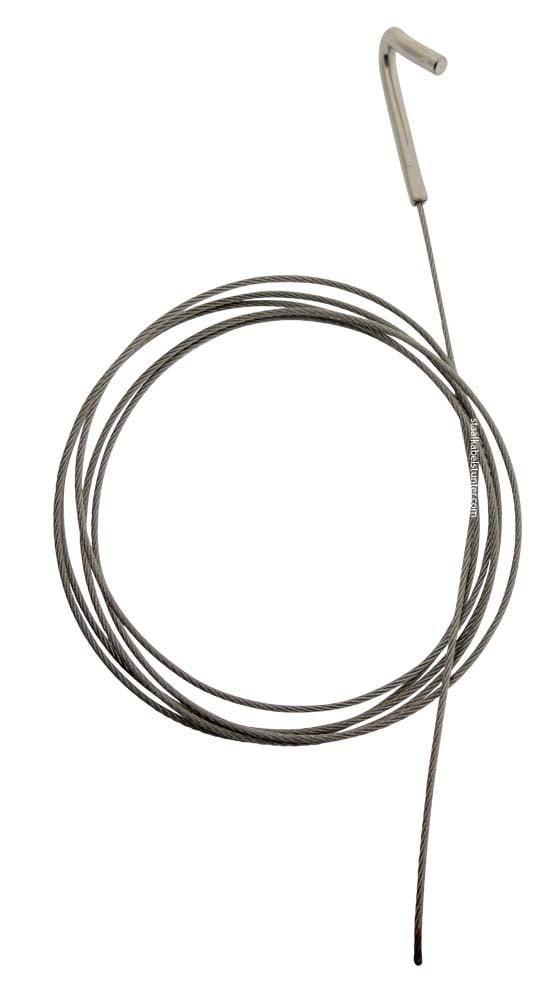 Staalkabel met aangeperste haak, Doe-het-zelf en Verbouw, IJzerwaren en Bevestigingsmiddelen, Verzenden