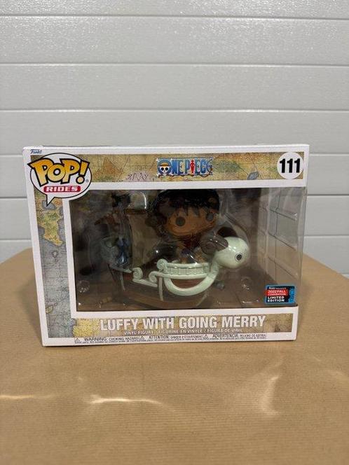 Funko - Funko Pop Luffy with Going Merry #111 - 2020+, Antiek en Kunst, Antiek | Speelgoed