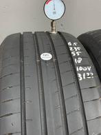 235/55/18 100V Goodyear zomerbanden 6,5/5,7mm profiel, 18 inch, Gebruikt, Ophalen of Verzenden, 235 mm