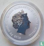 Tuvalu 1 dollar 2018 Deadpool, Verzenden, Losse munt, Goud