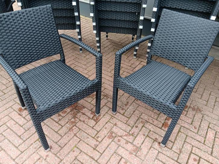 TE KOOP GEVRAAGD: PARTIJEN CAFÉ-TERRASSTOELEN-BARKRUKKEN, Zakelijke goederen, Horeca | Meubilair en Inrichting, Meubilair, Gebruikt