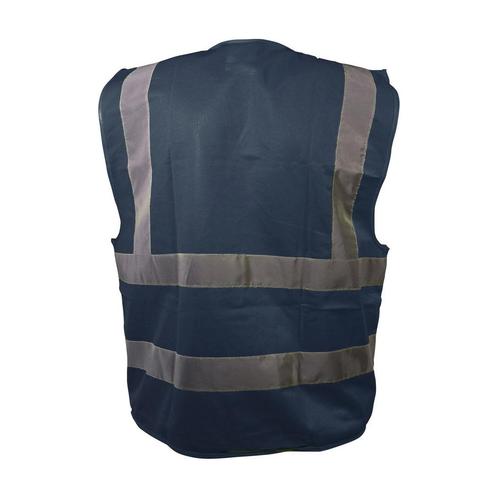 Veiligheidshesje navy, Tuin en Terras, Werkkleding, Verzenden