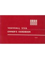 1963 VAUXHALL VIVA INSTRUCTIEBOEKJE ENGELS, Auto diversen