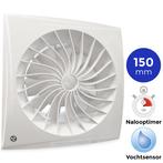 [TweedeKans] Badkamer ventilator Blauberg Sileo, Verzenden, Gebruikt