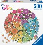 Circle of Colors - Flowers Puzzel (500 stukjes) |, Hobby en Vrije tijd, Denksport en Puzzels, Verzenden, Nieuw