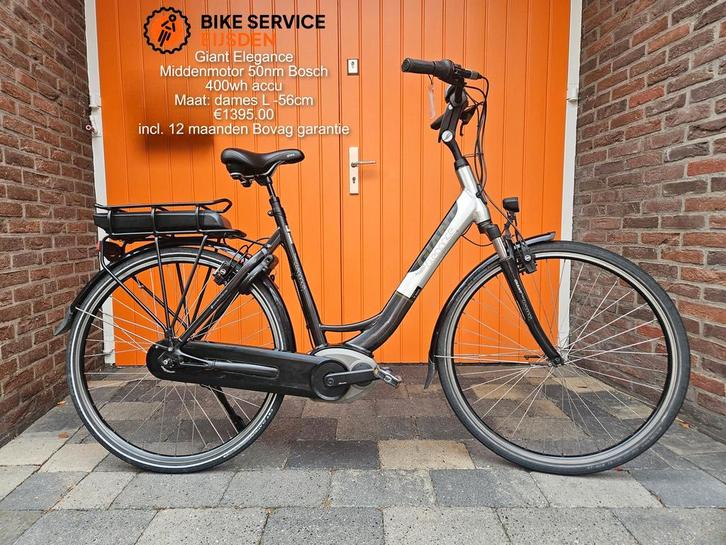 GiantTwist Elegance E-bike damesfiets, Fietsen en Brommers, Elektrische fietsen, Gebruikt, 55 tot 59 cm, Giant, 50 km per accu of meer