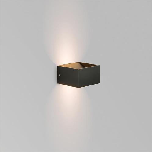AANBIEDING LED vierkante Wandlamp Zwart Dimbaar IP20 6W Warm, Huis en Inrichting, Lampen | Wandlampen, Ophalen of Verzenden