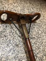 Wandelstok - Mahonie - Zitstok