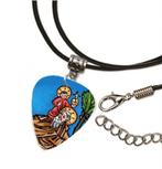 Plectrum ketting leer Heilige Christoffel, Ophalen of Verzenden, Nieuw, Kleding