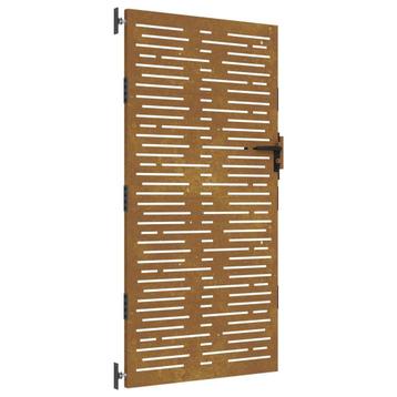 Cortenstaal Poort 85x175cm - Tweedekansje voor jouw tuin! beschikbaar voor biedingen
