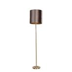 Hanglamp zwart met velours kap krokodil 50cm - Combi, Nieuw, Klassiek / Antiek, 75 cm of meer