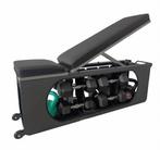 Verstelbare Trainingsbank met Opbergruimte Thuisfitness, Overige materialen, Overige typen, Nieuw, Verzenden