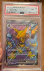 Pokémon - 1 Graded card - Alakazam #188 Foil, Full art - PSA, Hobby en Vrije tijd, Verzamelkaartspellen | Pokémon, Nieuw