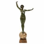 Etling, Paris - Maurice Guiraud Rivière (1881-1947) - Beeld,, Antiek en Kunst