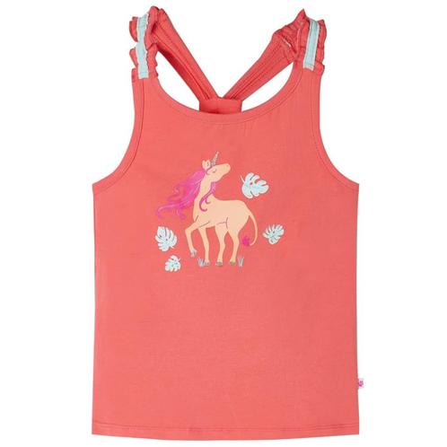 vidaXL Kindertopje 140 koraalkleurig, Kinderen en Baby's, Kinderkleding | Overige, Nieuw, Verzenden