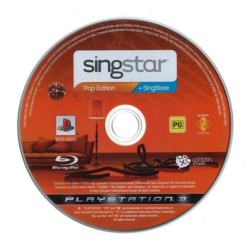 Singstar Pop Edition (losse disc) (PlayStation 3), Spelcomputers en Games, Games | Sony PlayStation 3, Gebruikt, Vanaf 7 jaar