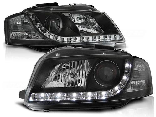 Koplampen Audi A3 8P 03-08 Echte DRL LED, Auto-onderdelen, Overige Auto-onderdelen, Ophalen of Verzenden