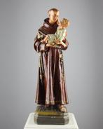 Beeldje - St-Antonius van Padua - Gips, Antiek en Kunst