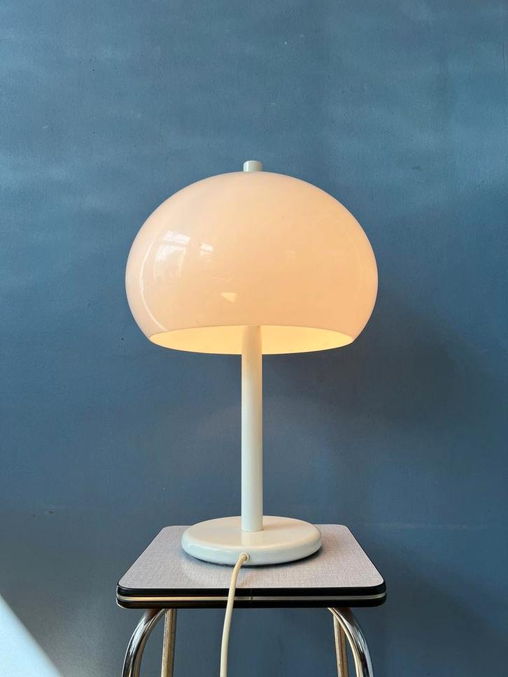 Dijkstra Table Lamp - Vintage Mushroom Desk Lamp - White Spa, Huis en Inrichting, Lampen | Tafellampen, Nieuw, Ophalen of Verzenden