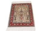 Silk Hereke Signed Carpet with Mehrab Design - Pure Luxe ~1, Huis en Inrichting, Stoffering | Tapijten en Kleden, Nieuw