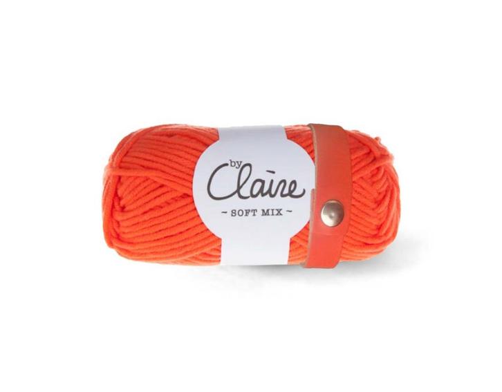 Leren Sjaal lus met drukknoop 21cm oranje, Hobby en Vrije tijd, Naaien en Fournituren, Nieuw, Ophalen of Verzenden