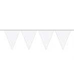 Carnaval vlaggenlijn wit 10 meter - Vlaggenlijnen, Ophalen of Verzenden, Nieuw