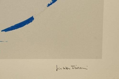 Giosetta Fioroni (1932) - Figure femminili blu, Antiek en Kunst, Antiek | Overige Antiek