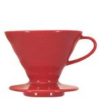 Hario V60-02 Dripper Keramiek Rood - VDC-02-R (slow coffee), Ophalen of Verzenden, Nieuw