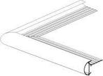 Roval aluminium kraaltrim buitenhoek 45 x 50 mm, Ophalen of Verzenden, Nieuw