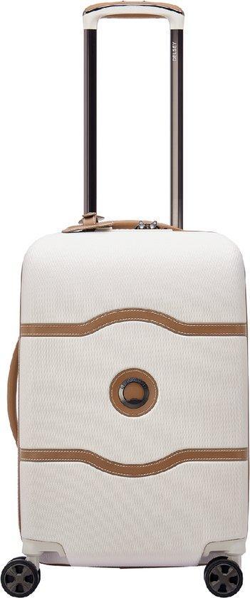Delsey Chatelet Air 2.0 4 Wheel Cabin Trolley 55/35 White, Sieraden, Tassen en Uiterlijk, Koffers, Verzenden