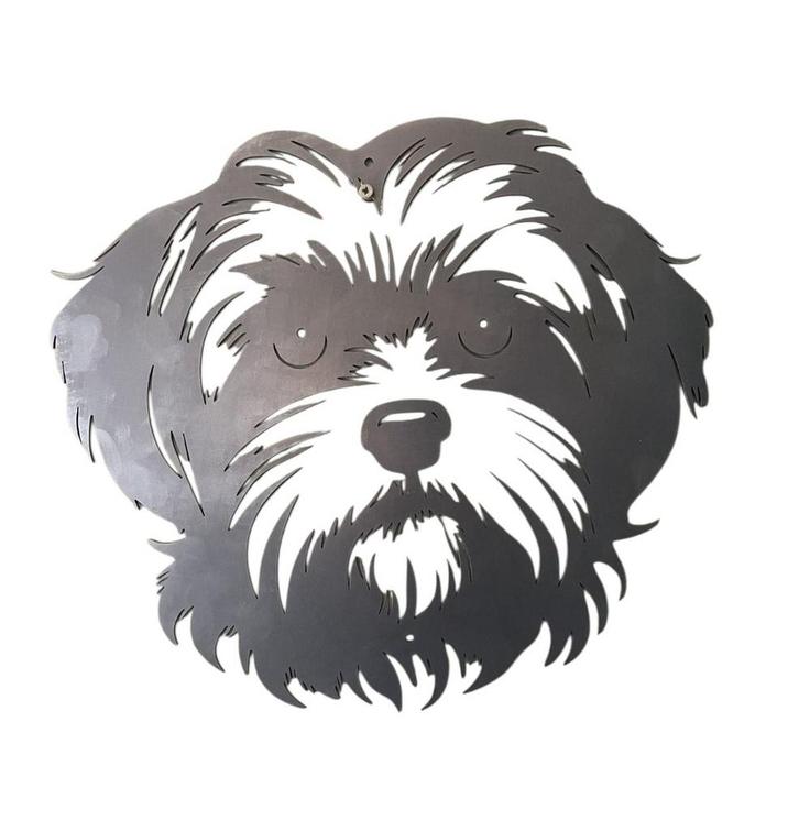 Wanddecoratie  Maltezer 34x32cm, Tuin en Terras, Tuinwanddecoratie, Verzenden