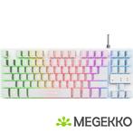 Trust GXT 833W Thado TKL Toetsenbord Wit, Computers en Software, Toetsenborden, Verzenden, Nieuw, Trust