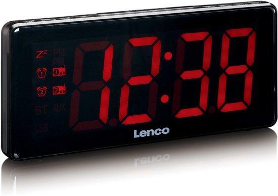 Lenco Klokradio CR-30 Dual BK, Witgoed en Apparatuur, Wekkers, Verzenden