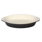 Gratineer Schaal Ovaal, Zwart 21 cm, Verzenden