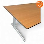 Bureau - Ahrend 500 - Handmatig - Zilvergrijs - Beuken vo..., Werkplek, Ophalen of Verzenden, Gebruikt, Bureau