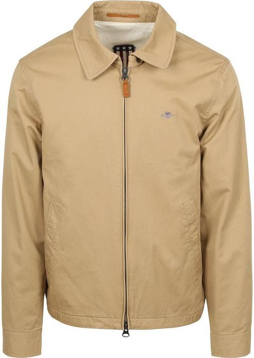 Gant Jas Windcheater Camel maat XXL Heren, Kleding | Heren, Jassen | Zomer, Bruin, Nieuw, Overige maten, Verzenden