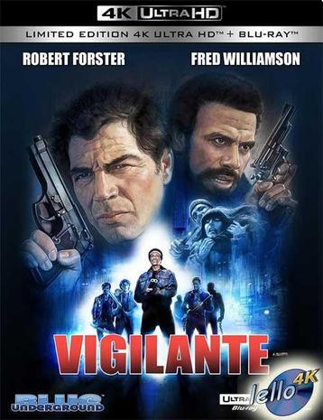 Blu-ray 4K: Vigilante (1982 Robert Forster, Fred Williamson) beschikbaar voor biedingen
