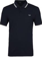 Fred Perry Polo Navy White maat M Heren, Kleding | Heren, Polo's, Nieuw, Fred Perry, Verzenden, Maat 48/50 (M)
