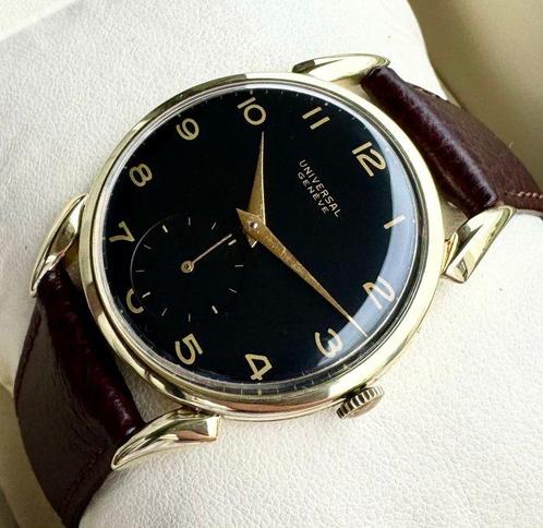Universal Genève - 14K Gold - Zonder Minimumprijs - Heren -, Sieraden, Tassen en Uiterlijk, Horloges | Heren