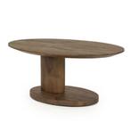 Salontafel Eleonora NOVIA Small Naturel *NIEUW* 96539, 50 tot 100 cm, Nieuw, Scandinavisch, Minder dan 50 cm