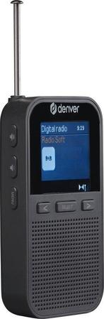 2dekans | Denver DAB-radio - Draagbare radio - Batterijen, Ophalen of Verzenden, Zo goed als nieuw