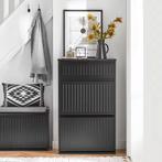 Schoenenkast met 2 Kleppen – Smal Schoenenrek met Lade, Huis en Inrichting, Verzenden, Nieuw