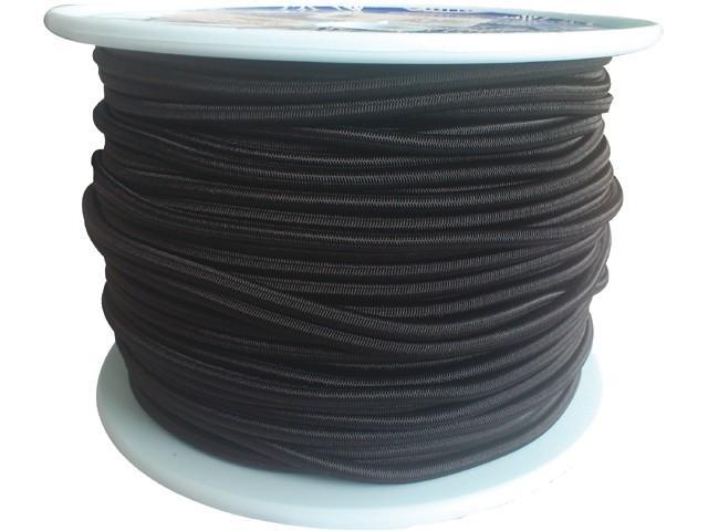 Elastiek - shockkoord 5 mm zwart, Watersport en Boten, Bootonderdelen, Nieuw, Zeilboot of Motorboot, Ophalen of Verzenden