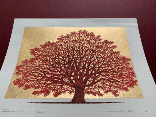 Tree scene 160A - Latest Work 2024 - NO RESERVE PRICE ! -, Antiek en Kunst, Antiek | Overige Antiek