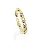 Gouden Bismarck schakelarmband, Ophalen of Verzenden, Gebruikt, Overige kleuren, Goud