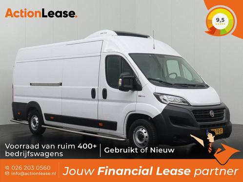 Fiat Ducato Koelwagen L4 H2 2021 Diesel Handgeschakeld, Auto's, Fiat, Dealer onderhouden, Lease, Zwart, Handgeschakeld, Financial lease