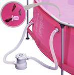 2dekans | tectake® – Zwembad - Swimming pool rond met, Tuin en Terras, Zwembaden, Ophalen of Verzenden, Zo goed als nieuw